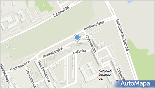 Geodeta Uprawniony, ul. Podhalańska 22/26, Katowice 40-215 - Przedsiębiorstwo, Firma, NIP: 9541571210