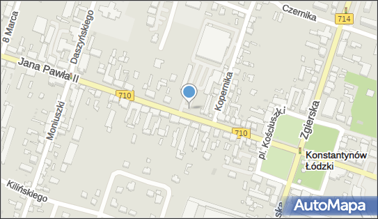 Handel Obwoźny, ul. Jana Pawła II 11/13, Konstantynów Łódzki 95-050 - Przedsiębiorstwo, Firma, NIP: 7270021435