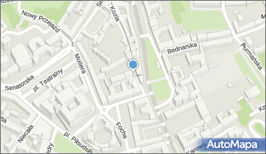 Handel Obwoźny, Kozia 3/5, Warszawa 00-070 - Przedsiębiorstwo, Firma, NIP: 5251118405