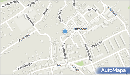 Handel Okrężny, ul. Adama Mickiewicza 16/21, Brzozów 36-200 - Przedsiębiorstwo, Firma, NIP: 6861203699