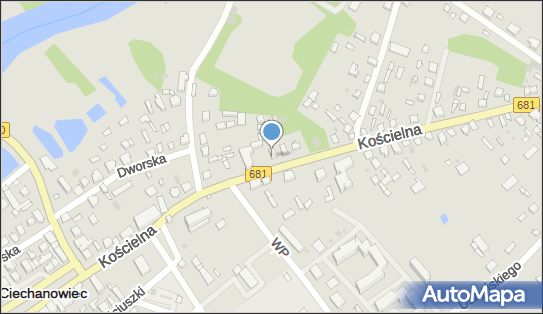 Kamińska Małgorzata Handel - Usługi, Kościelna 11, Ciechanowiec 18-230 - Przedsiębiorstwo, Firma, NIP: 7221276974