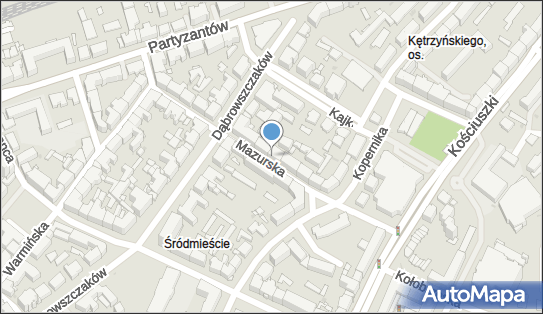 Kancelaria Radcy Prawnego Dariusza Bzdyry, Mazurska 11, Olsztyn 10-519 - Przedsiębiorstwo, Firma, numer telefonu, NIP: 7391781352