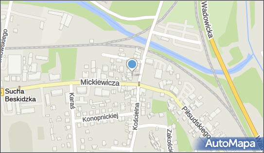 Kiosk Branży Spożywczej, ul. Adama Mickiewicza N/N 34-200 - Przedsiębiorstwo, Firma, NIP: 5521003311