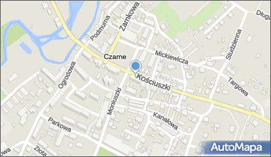 Kiosk Spożywczo Przemysłowy, ul. Kościuszki 8, Czarne 77-330 - Przedsiębiorstwo, Firma, numer telefonu, NIP: 8430003790