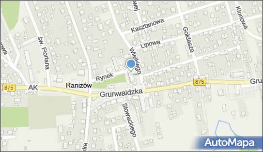 Klub Sportowy Raniżovia, Rynek 6, Raniżów 36-130 - Przedsiębiorstwo, Firma, numer telefonu, NIP: 8141466762