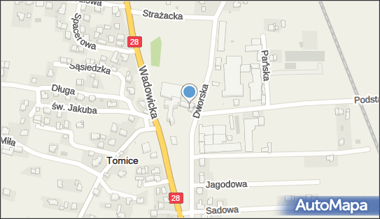 Ludowy Klub Sportowy Dąb Kolmar w Tomicach, ul. Dworska 9, Tomice 34-100 - Przedsiębiorstwo, Firma, numer telefonu, NIP: 5512245888