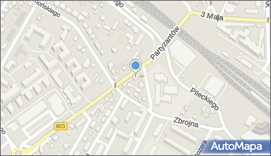 Okrężna Działalność Gastronomiczna, Partyzantów 5, Siedlce 08-110 - Przedsiębiorstwo, Firma, NIP: 8211042407