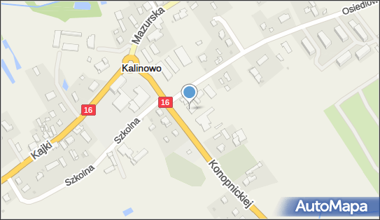 OSP w Kalinowie, ul. Marii Konopnickiej 3, Kalinowo 19-314 - Przedsiębiorstwo, Firma, NIP: 8481723703