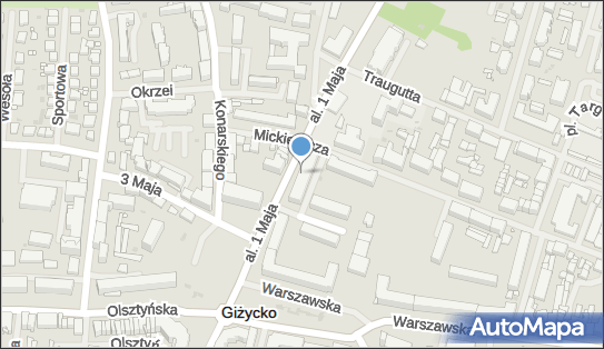 Ośrodek Szkolenia Kierowców Masiak, Aleja 1 Maja 4, Giżycko 11-500 - Przedsiębiorstwo, Firma, NIP: 8451684418