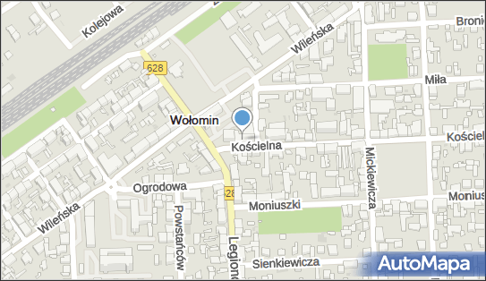 P P H U Modus II, Kościelna 3, Wołomin 05-200 - Przedsiębiorstwo, Firma, NIP: 1250937702