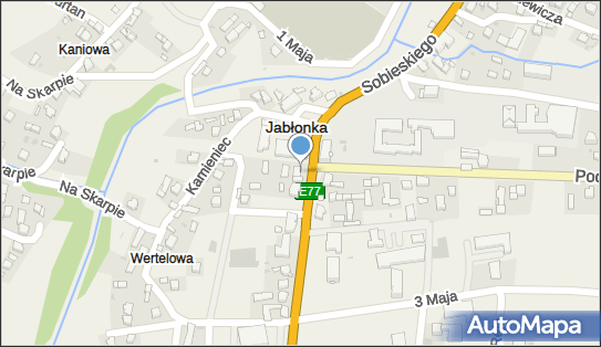 Parking, ul. Sobieskiego NN, Jabłonka 34-480 - Przedsiębiorstwo, Firma, NIP: 7351769445