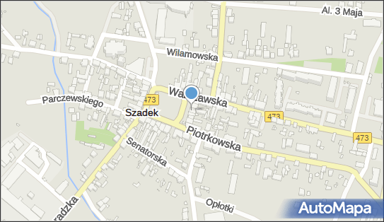 Pluszak Mirosław Ciepłuch, Rynek 3, Szadek 98-240 - Przedsiębiorstwo, Firma, NIP: 8291337799