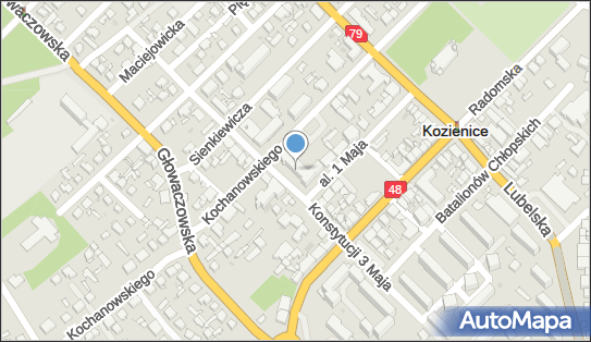 Sąd Rejonowy w Kozienicach, Konstytucji 3 Maja 22, Kozienice 26-900 - Przedsiębiorstwo, Firma, numer telefonu, NIP: 8121359230