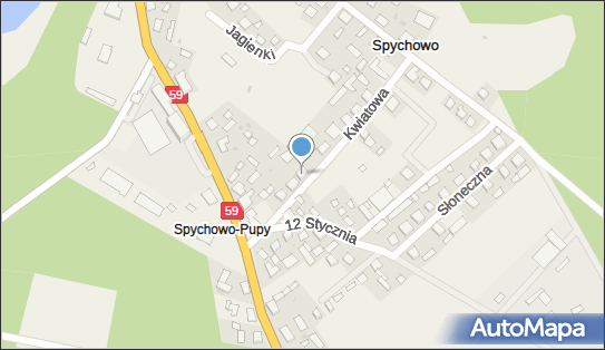 Sklep Artykułów Gospodarstwa Domowego, Kwiatowa 5, Spychowo 12-150 - Przedsiębiorstwo, Firma, NIP: 7451345673