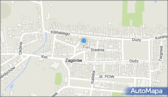 Sklep Odzieżowy, Mały Rynek 13, Zagórów 62-410 - Przedsiębiorstwo, Firma, NIP: 6651012421