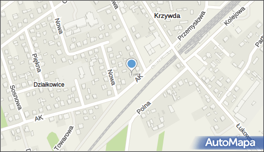 Sklep Ogólnospożywczy, Armii Krajowej 5, Krzywda 21-470 - Przedsiębiorstwo, Firma, NIP: 8251308969