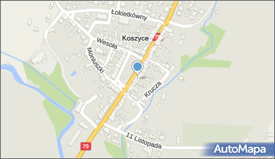 Sklep Wielobranżowy Ewa, Rynek 7, Koszyce 32-130 - Przedsiębiorstwo, Firma, NIP: 6621678285