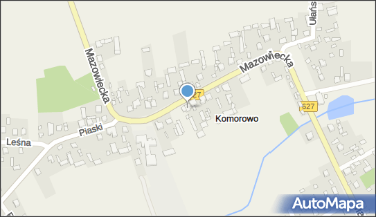 Sklep Wielobranżowy, ul. Mazowiecka 73, Komorowo 07-300 - Przedsiębiorstwo, Firma, NIP: 7591309252