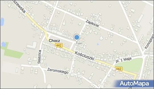 Sklep Wielobranżowy, Rynek 37, Chocz 63-313 - Przedsiębiorstwo, Firma, NIP: 6172006813