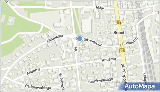Sopockie Stowarzyszenie Sympatyków Koszykówki, Armii Krajowej 94 81-824 - Przedsiębiorstwo, Firma, numer telefonu, NIP: 5851403019