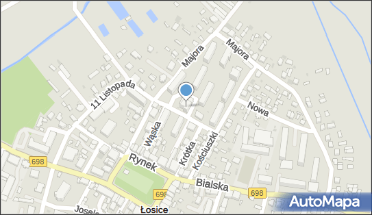 Tadeusz Kasyaniuk - Działalność Gospodarcza, ul. Sienkiewicza 6 08-200 - Przedsiębiorstwo, Firma, NIP: 5410004023