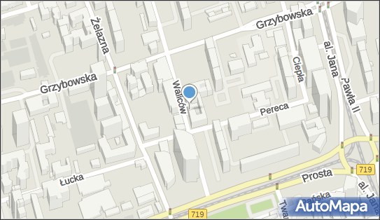 Taksówka Osobowa, Waliców 12, Warszawa 00-851 - Przedsiębiorstwo, Firma, NIP: 5270150025