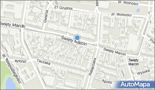 Univer, ul. Święty Marcin 45C, Poznań 61-806 - Przedsiębiorstwo, Firma, numer telefonu, NIP: 5020108157