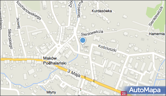 Urząd Miejski w Makowie Podhalańskim, Szpitalna 3 34-220 - Przedsiębiorstwo, Firma, numer telefonu, NIP: 5520000204