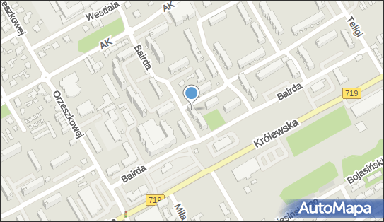 Usługi Transportowe, ul. T. Bairda 30, Grodzisk Mazowiecki 05-827 - Przedsiębiorstwo, Firma, numer telefonu, NIP: 5291567150