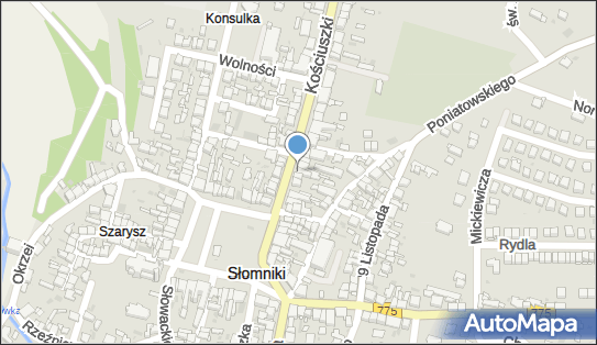 Zakład Kominiarski, ul. Tadeusza Kościuszki 12, Słomniki 32-090 - Przedsiębiorstwo, Firma, numer telefonu, NIP: 6821215383