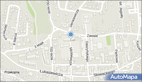 Zespół Szkół, ul. Mickiewicza 11, Strzyżów 38-100 - Przedsiębiorstwo, Firma, numer telefonu, NIP: 8191401405