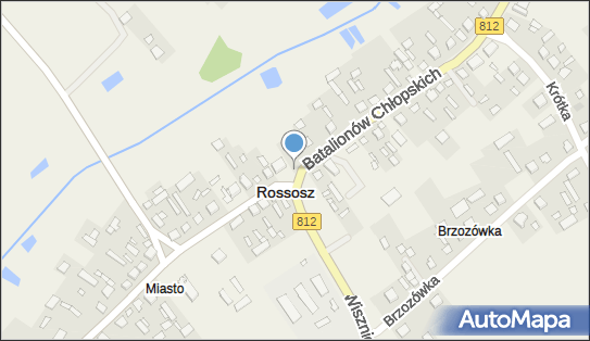 Ośrodek zdrowia, DW 812, Batalionów Chłopskich, Rossosz - Przychodnia