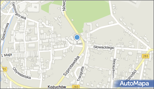 Społem, Plac Jedności Robotniczej 2, Kożuchów 67-120