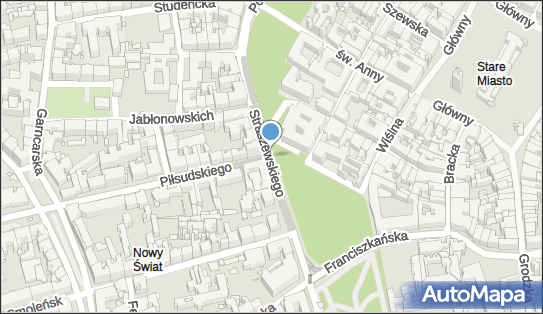 Piękny widok na kopiec Józefa Piłsudskiego, Kraków 31-110 - Punkt widokowy