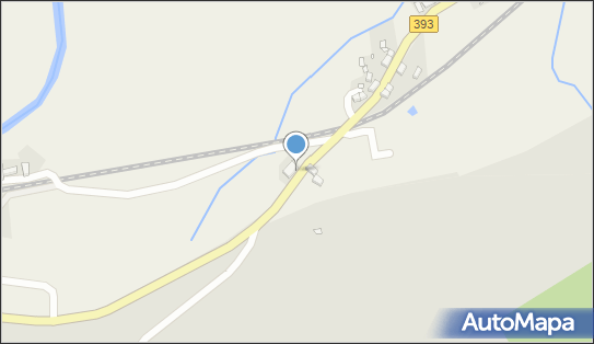 Restauracja, DW 393, Leśna - Restauracja