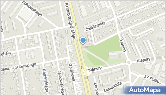 Trasa, Ścieżka Rowery, Aleje Konstytucji 3 Maja, Leszno - Rowery - Trasa, Ścieżka