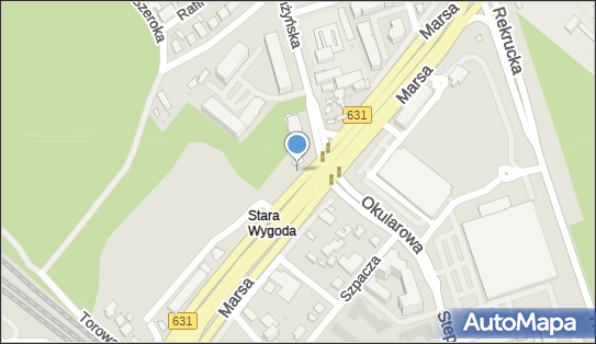 Trasa, Ścieżka Rowery, DW 631 x DW 637, Marsa, Warszawa - Rowery - Trasa, Ścieżka