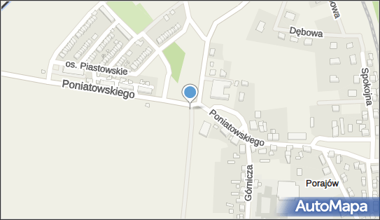 Trasa, Ścieżka Rowery, Poniatowskiego, Porajów 59-921 - Rowery - Trasa, Ścieżka