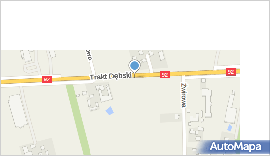 Trasa, Ścieżka Rowery, Trakt Dębski92, Kobierne 05-311 - Rowery - Trasa, Ścieżka