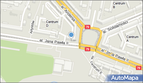 Trasa, Ścieżka Rowery, Aleja Jana Pawła II, Kraków - Rowery - Trasa, Ścieżka