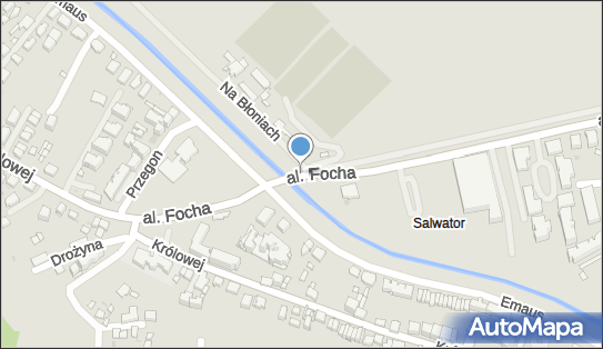 Trasa, Ścieżka Rowery, Aleja marsz. Ferdynanda Focha, Kraków - Rowery - Trasa, Ścieżka