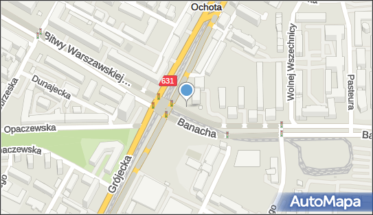 Trasa, Ścieżka Rowery, Banacha Stefana, Warszawa 02-097 - Rowery - Trasa, Ścieżka