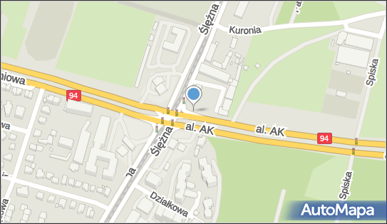 Trasa, Ścieżka Rowery, Aleja Armii Krajowej do Borowskiej - Rowery - Trasa, Ścieżka