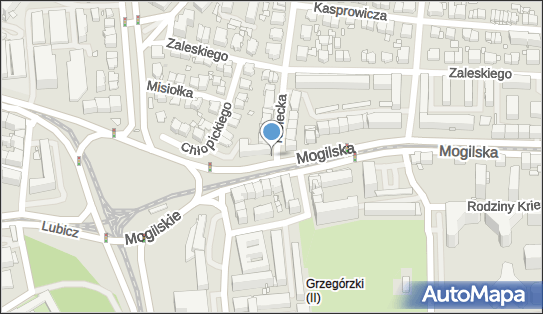 Trasa, Ścieżka Rowery, Kielecka, Kraków 31-523, 31-526 - Rowery - Trasa, Ścieżka