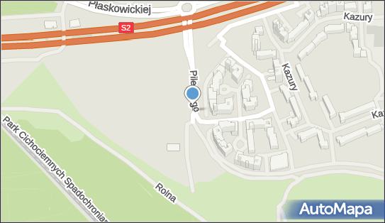 Trasa, Ścieżka Rowery, Pileckiego Witolda, rtm., Warszawa 02-781 - Rowery - Trasa, Ścieżka