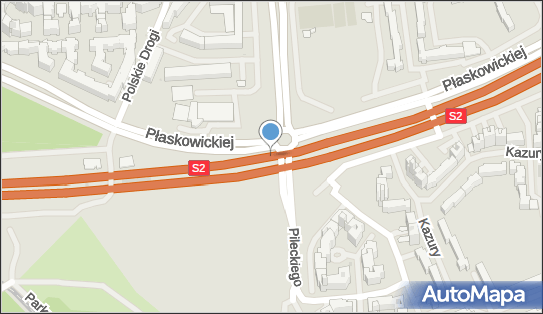 Trasa, Ścieżka Rowery, Pileckiego Witolda, rtm.S2, Warszawa 02-781 - Rowery - Trasa, Ścieżka