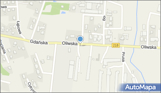 Trasa, Ścieżka Rowery, Oliwska218, Chwaszczyno 80-209 - Rowery - Trasa, Ścieżka