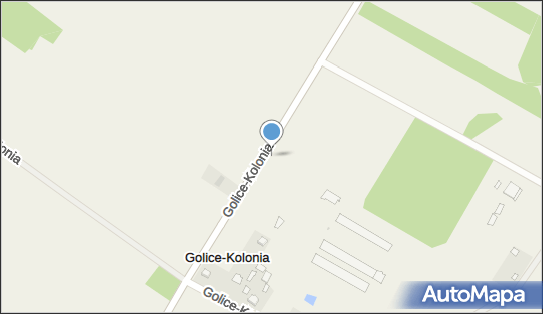 1,0 km, Golice-Kolonia, Golice-Kolonia 08-110 - Ryzyko kolizji ze zwierzętami