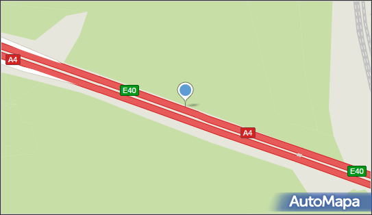 3,0 km, A4, E40, Mysłowice 41-400 - Ryzyko kolizji ze zwierzętami