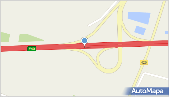 Ryzyko kolizji ze zwierzętami, A4, E40, Olszowa 47-143 - Ryzyko kolizji ze zwierzętami